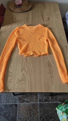 knalliges-orangenes-top